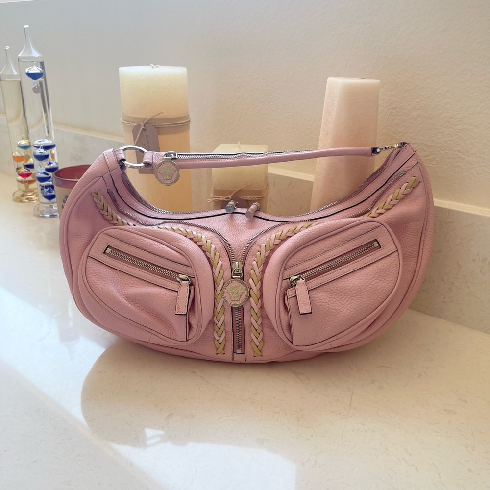 Authentic Versace Leather Purse